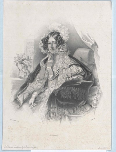 Maria Rosa kreivitär Kinsky von Wchinitz ja Tettau Maria Rosa kreivitär Kinsky von Wchinitz ja Tettau tekijältä Artist Unknown