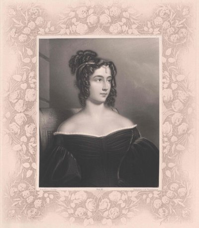 Marianna kreivitär Bacinetti von Sciafenberg (tuloste) tekijältä Artist Unknown
