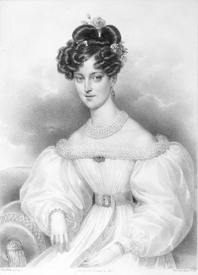 Marie Charlotte paronitar +1841 Kerpenin paronitar +1841 Kerpenin paroni tekijältä Artist Unknown