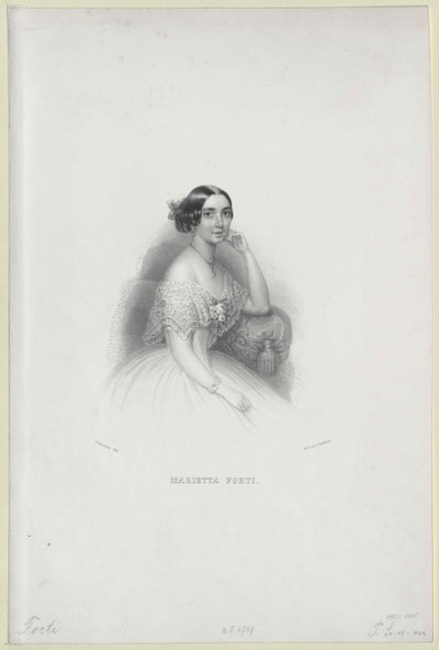 Marietta Forti tekijältä Artist Unknown