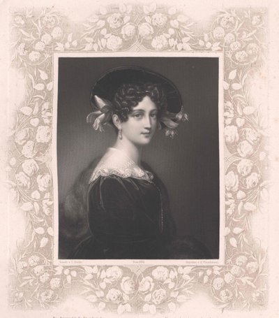 Maximiliane Borzaga (painettu) tekijältä Artist Unknown