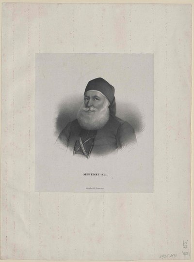 Mehemed Ali bashaw (tulosta) tekijältä Artist Unknown