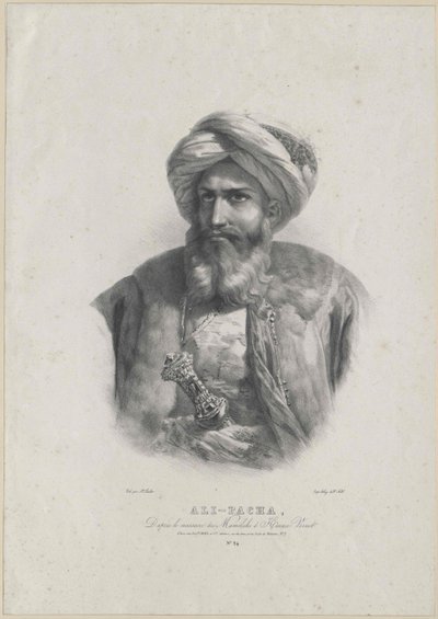 Mehemed Ali bashaw (tulosta) tekijältä Artist Unknown