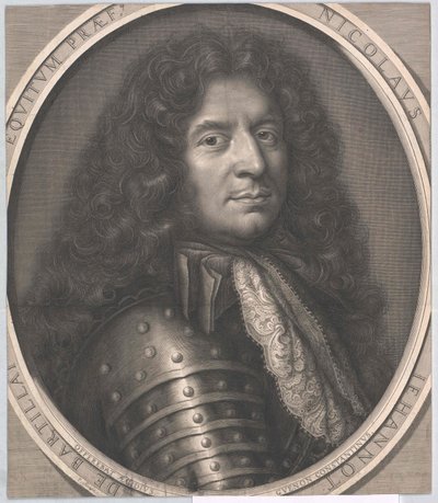 Nicolas Jehannot de Bartillat (painettu) tekijältä Artist Unknown