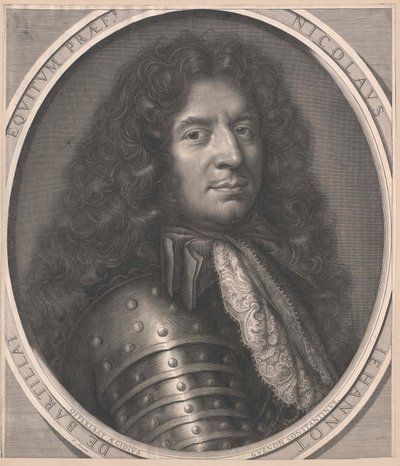 Nicolas Jehannot de Bartillat (painettu) tekijältä Artist Unknown