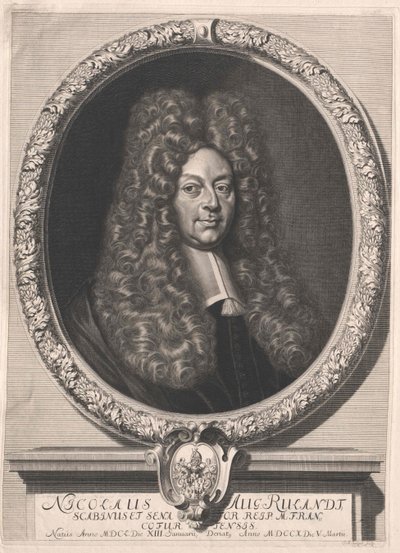 Nicolaus August Ruland (tulosta) tekijältä Artist Unknown