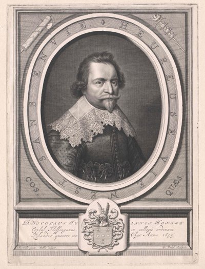 Nikolaus Johannes Honigh (tulosta) tekijältä Artist Unknown