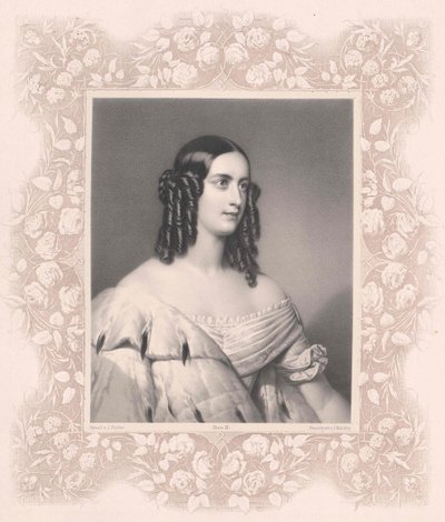Oettingen-Oettingen ja Oettingen-Wallerstein, Caroline prinsessa (1824-1889) tekijältä Artist Unknown