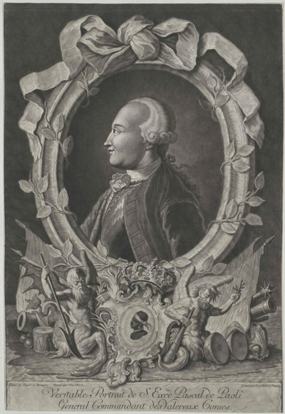 Pasquale Paoli tekijältä Artist Unknown