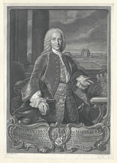 Paul Jakob von Marperger tekijältä Artist Unknown
