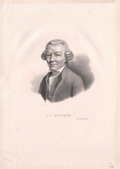 Paul Joseph Barthez tekijältä Artist Unknown