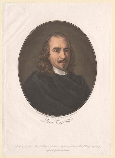 Pierre Corneille (painettu) tekijältä Artist Unknown