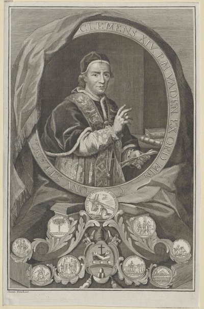 Paavi Klemens XIV tekijältä Artist Unknown
