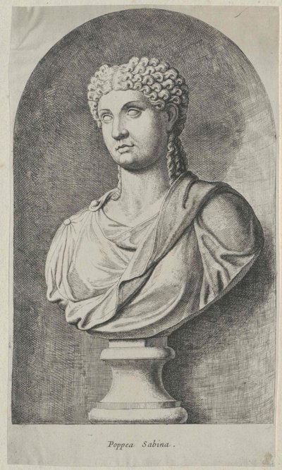 Poppaea Sabina (tulosta) tekijältä Artist Unknown