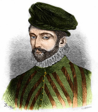 Muotokuva Nicolas de Neufville, Villeroin herra, ranskalainen valtiomies. tekijältä Artist Unknown