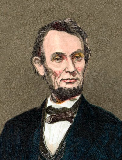 Abraham Lincolnin muotokuva - Abraham Lincolnin muotokuva Yhdysvaltain 16. presidentti. tekijältä Artist Unknown