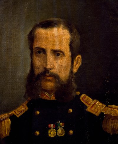 Muotokuva Andres Caceresista (1836-1923), Tyynenmeren sodan sankari, Peru tekijältä Artist Unknown