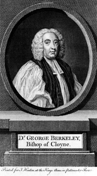 Muotokuva George Berkeleystä (1685-1753), irlantilaisesta eveikistä ja filosofista. tekijältä Artist Unknown