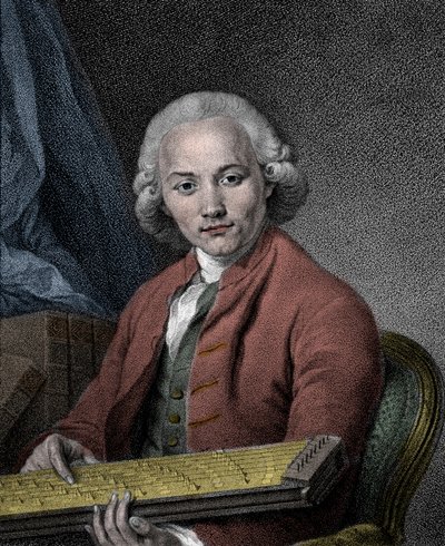 Saksalaisen säveltäjän, urkurin, opettajan ja teoreetikon Georg Joseph Voglerin muotokuva. tekijältä Artist Unknown
