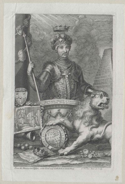 Englannin prinssi Eduard tekijältä Artist Unknown