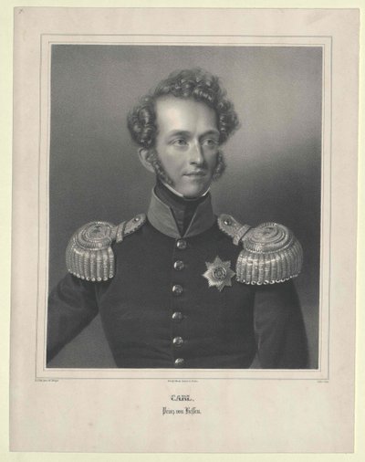 Hessenin prinssi ja Reinin varrella Karl Wilhelm Ludwig tekijältä Artist Unknown