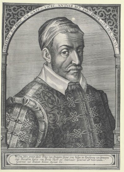Oranian prinssi Vilhelm I (painatus) tekijältä Artist Unknown