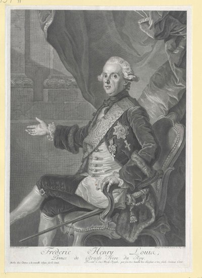 Preussin prinssi Henrik tekijältä Artist Unknown
