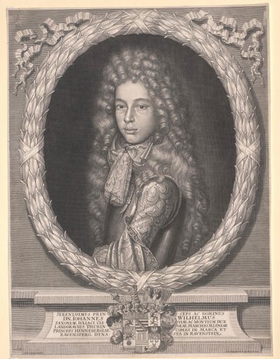 Saksi-Götan prinssi Johann Wilhelm tekijältä Artist Unknown