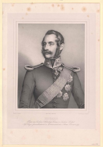 Saksin Altenburgin prinssi Eduard tekijältä Artist Unknown