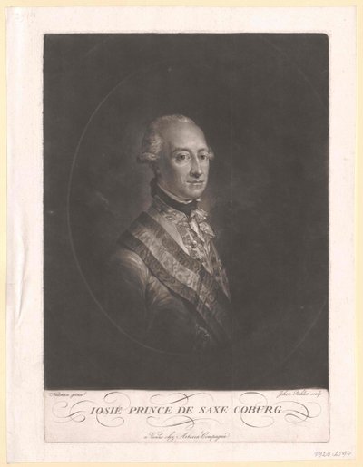 Saksin Coburg-Saalfeldin prinssi Frederic Josiah tekijältä Artist Unknown