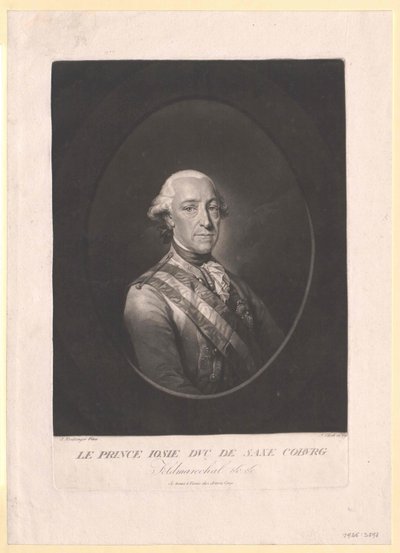 Saksin Coburg-Saalfeldin prinssi Frederic Josiah tekijältä Artist Unknown