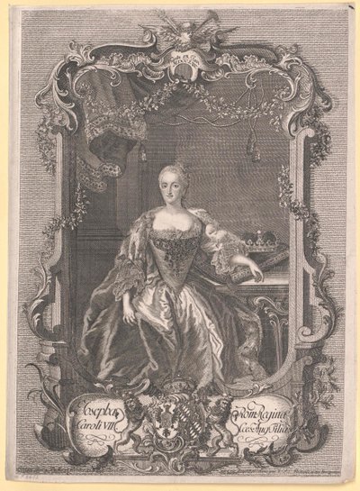 Baijerin prinsessa Maria Josefa tekijältä Artist Unknown