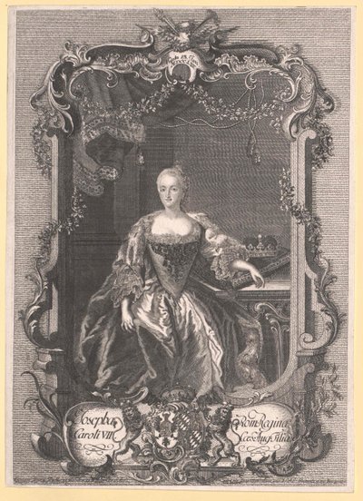 Baijerin prinsessa Maria Josefa tekijältä Artist Unknown