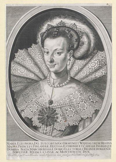 Brandenburgin prinsessa Marie Eleonore tekijältä Artist Unknown