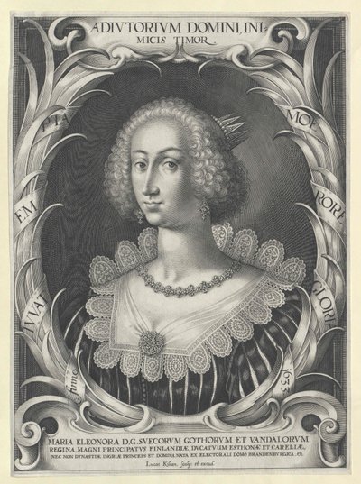 Brandenburgin prinsessa Marie Eleonore tekijältä Artist Unknown