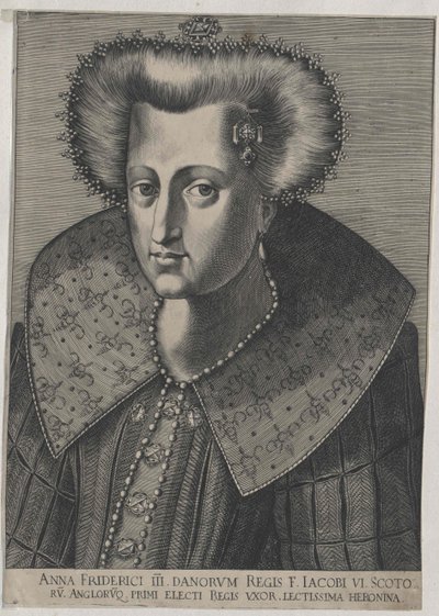Tanskan prinsessa Anna tekijältä Artist Unknown