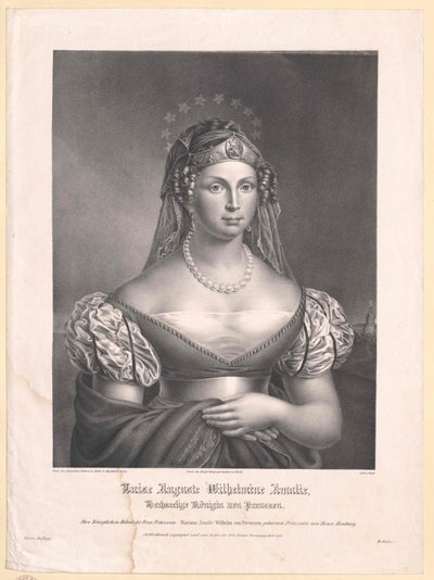 Mecklenburg-Strelitzin prinsessa Louise tekijältä Artist Unknown