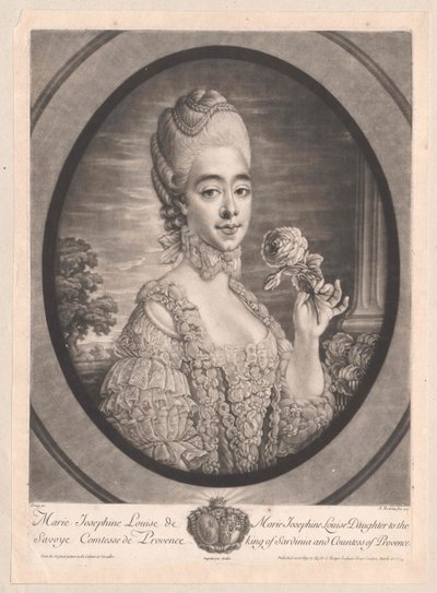 Savoijin prinsessa Louise tekijältä Artist Unknown