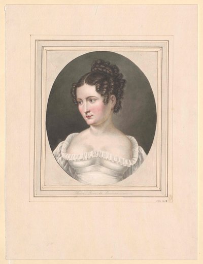 Sachsen-Hildburghausenin prinsessa Therese tekijältä Artist Unknown