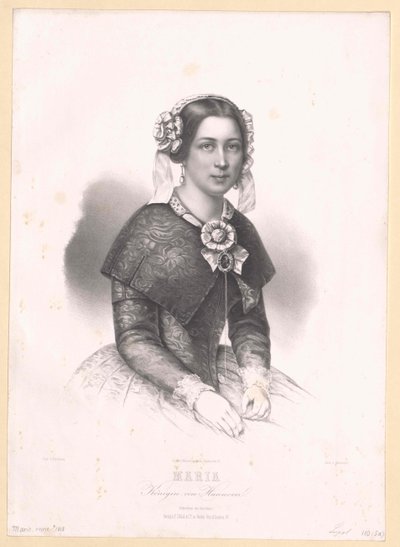 Sachsenin Altenburgin prinsessa Marie tekijältä Artist Unknown
