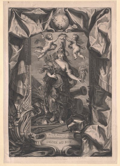 Toscanan prinsessa Maria de "Medici tekijältä Artist Unknown