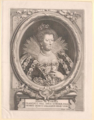 Toscanan prinsessa Maria de "Medici tekijältä Artist Unknown