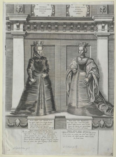 Englannin kuningatar Maria I tekijältä Artist Unknown
