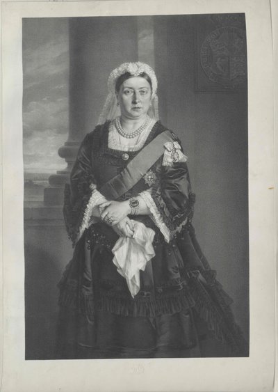 Ison-Britannian kuningatar Victoria tekijältä Artist Unknown