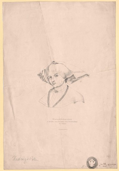 Puolan kuningatar Jadwiga tekijältä Artist Unknown