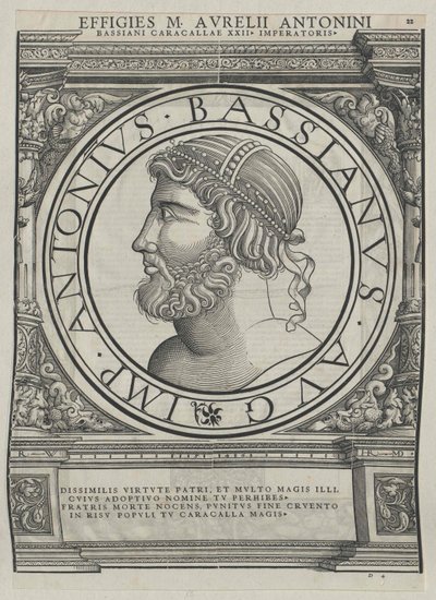 Rooman keisari Caracalla tekijältä Artist Unknown