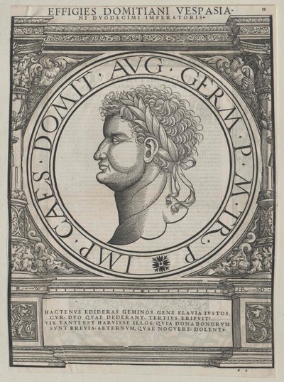 Rooman keisari Domitianus tekijältä Artist Unknown