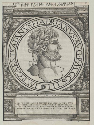 Rooman keisari Hadrianus tekijältä Artist Unknown