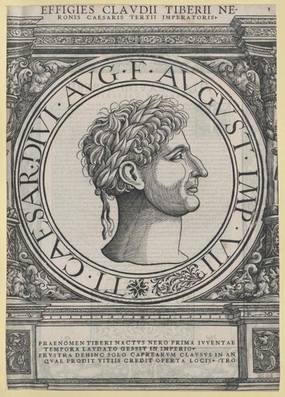 Rooman keisari Tiberius tekijältä Artist Unknown