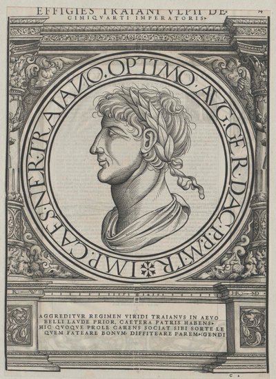 Rooman keisari Trajanus tekijältä Artist Unknown